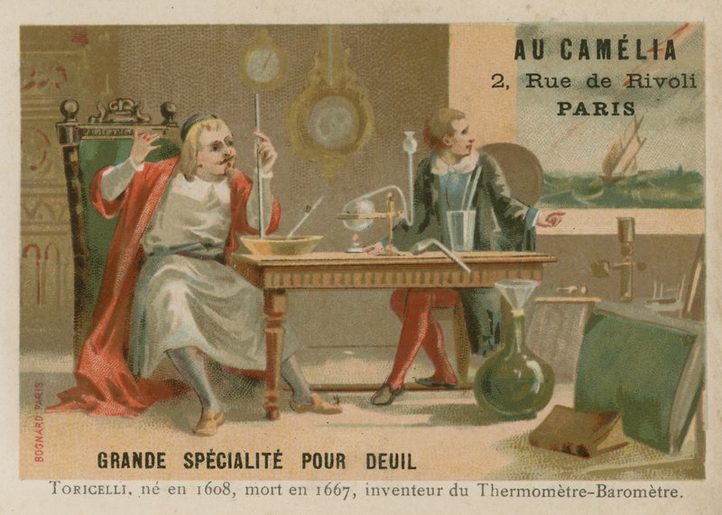 Evangelista Torricelli, italiensk fysiker och matematiker av French School