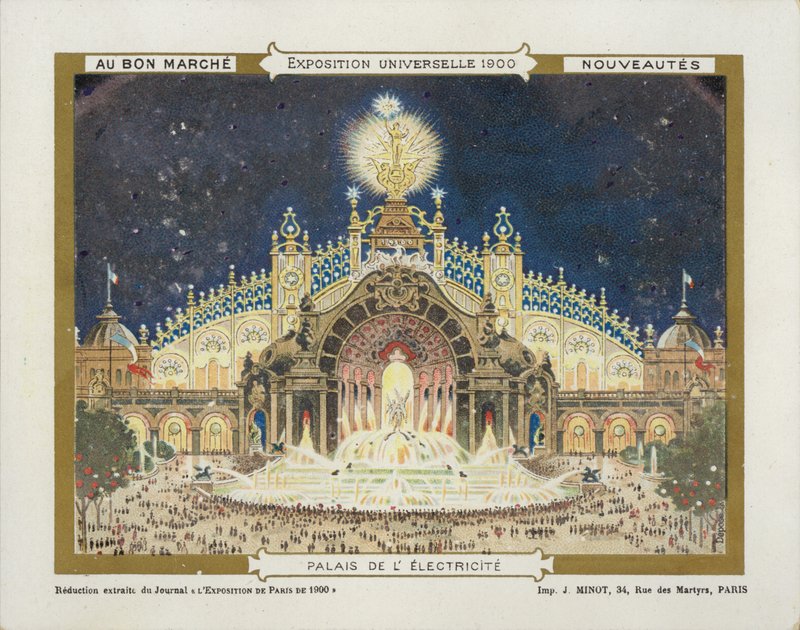 Universell utställning 1900 Elektricitet av French School