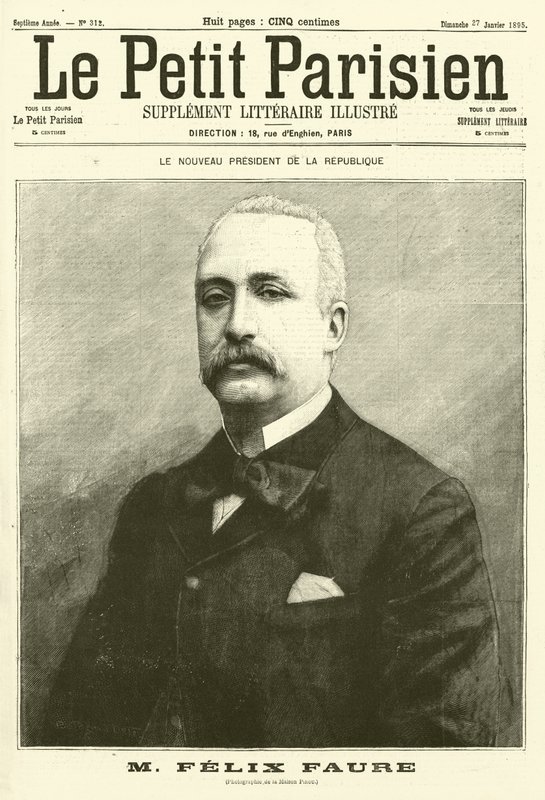 Felix Faure, Frankrikes ny president (gravyr) av French School