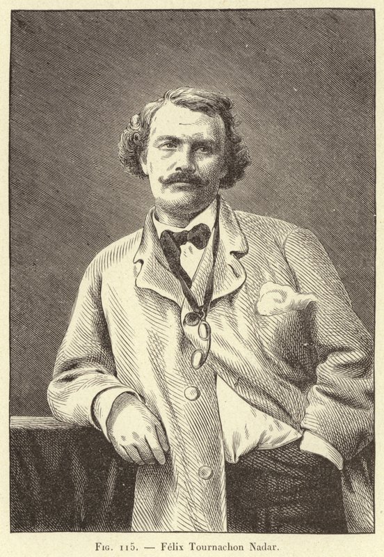 Felix Tournachon Nadar (gravyr) av French School