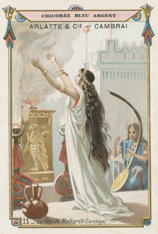 Festival of Melqart, antika Kartago av French School