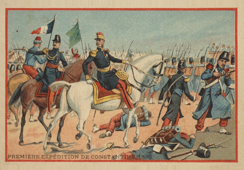 Första franska expeditionen till Konstantin, 1836 av French School