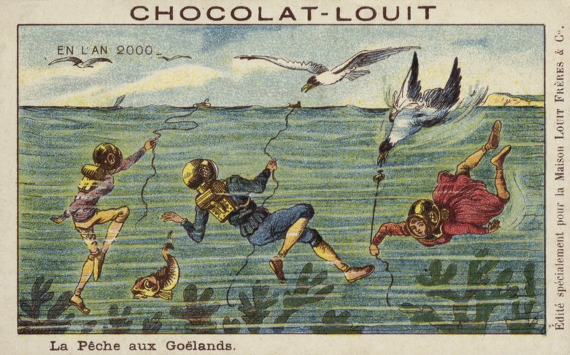 Fiske efter måsar år 2000 av French School