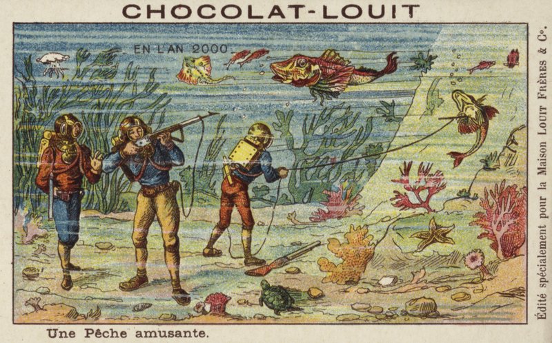 Fiske på havsbotten år 2000 av French School