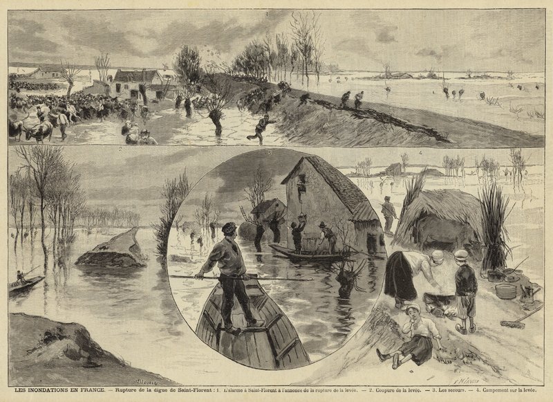 Översvämningar i Frankrike, 1897 av French School