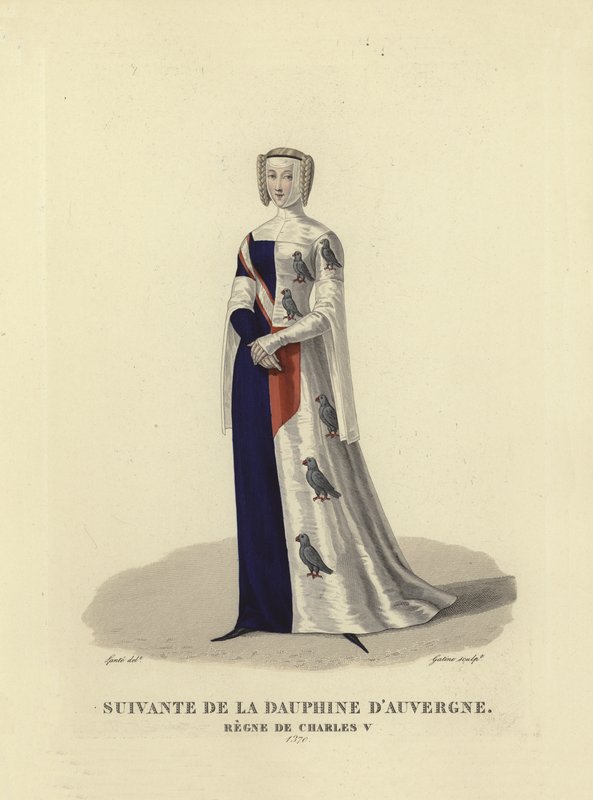Efterföljare av Dauphine dAuvergne av French School