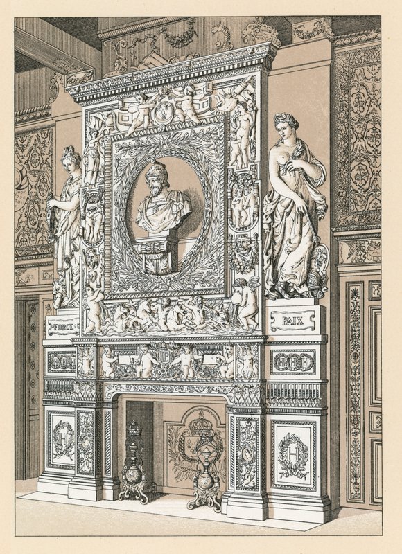 Frankrike XVIth Cent Dräkt av French School