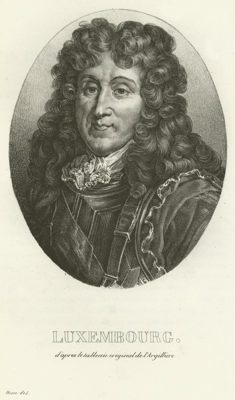 Francois-Henri de Montmorenci-Bouteville, hertig av Luxemburg av French School