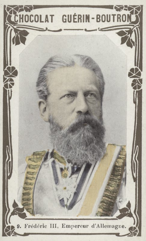 Frederic III, Empereur dAllemagne (färgat foto) av French School