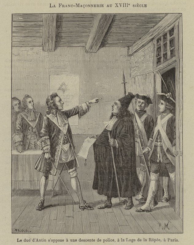 Frimureriet på 1700-talet: Hertugen d
