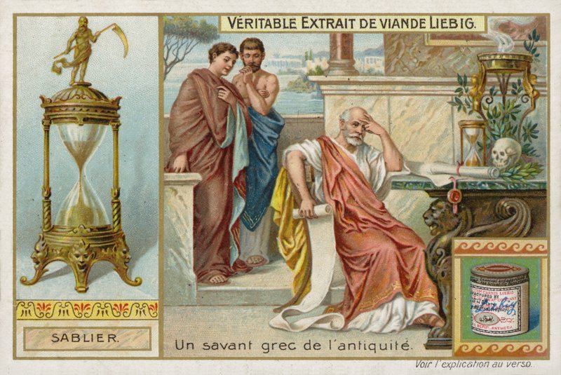 Franskt köttextrakt (Bouillon), romare av French School