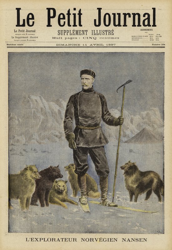 Fridtjof Nansen, norsk upptäcktsresande av French School
