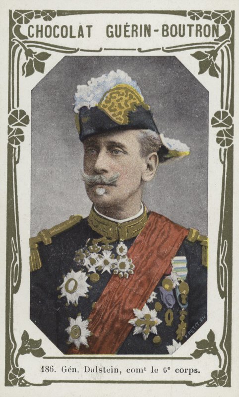General Dalstein, kommendant le 6e kåren (färgbild) av French School