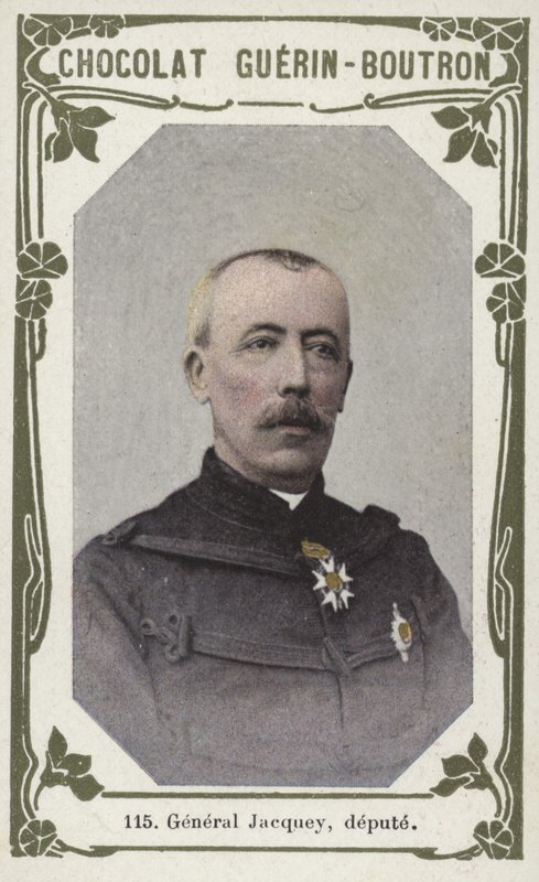 General Jacquey, deputerad (färgat foto) av French School