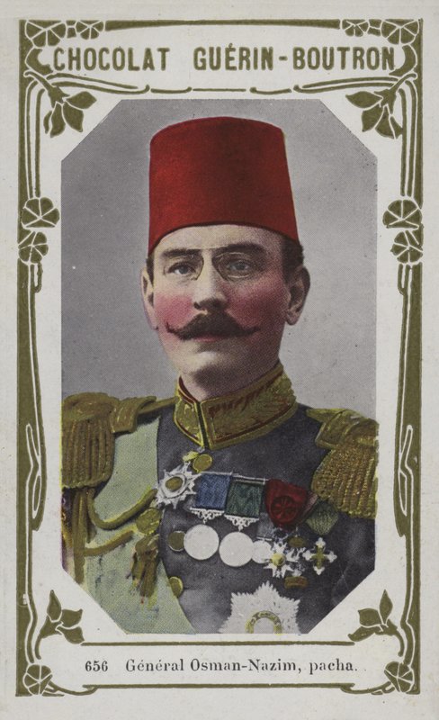 General Osman-Nazim, pacha (färgat foto) av French School