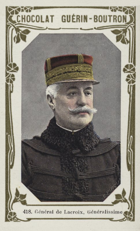 General de Lacroix, General (färgat foto) av French School