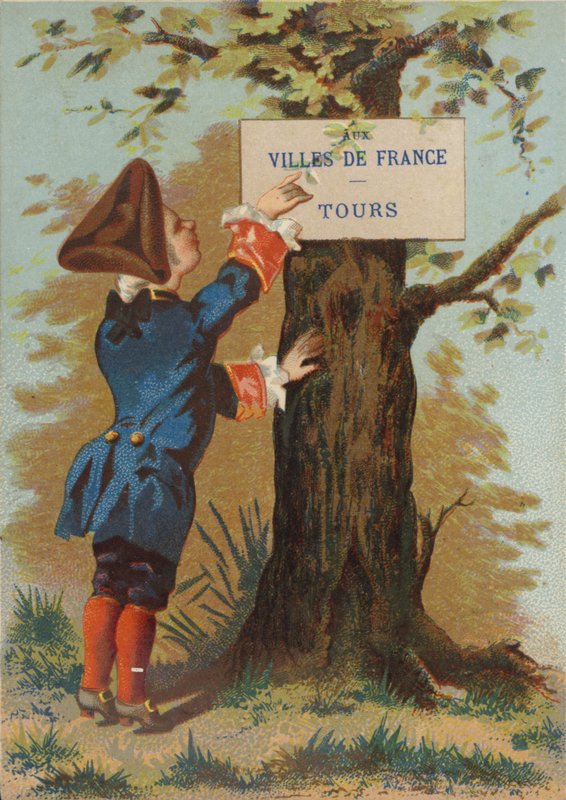 Gentleman läsmeddelande av French School