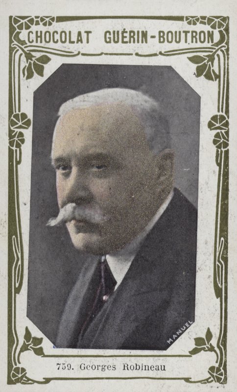 Georges Robineau (färgad bild) av French School
