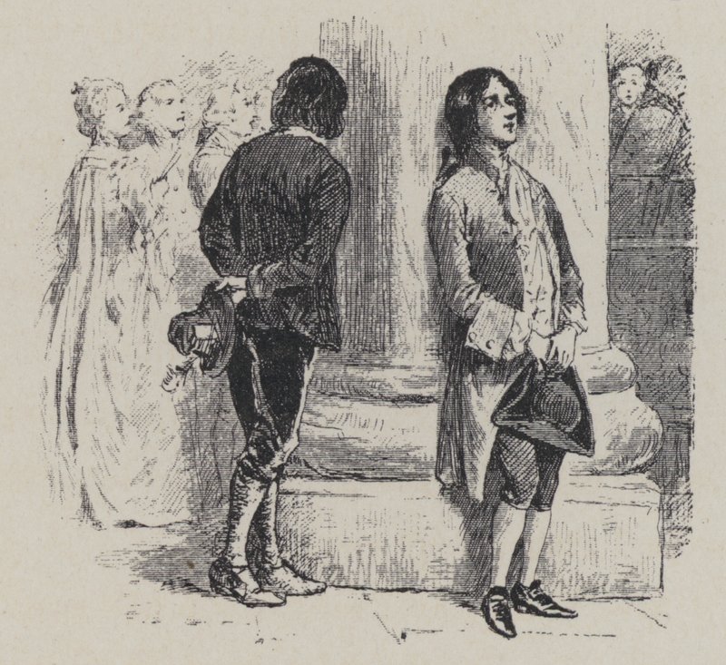 Giovanni Battista Pergolesi, italiensk kompositör, violinist och organist (gravyr) av French School