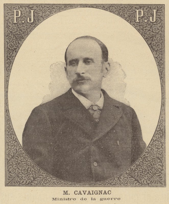 Godefroy Cavaignac, Frankrikes krigsminister av French School