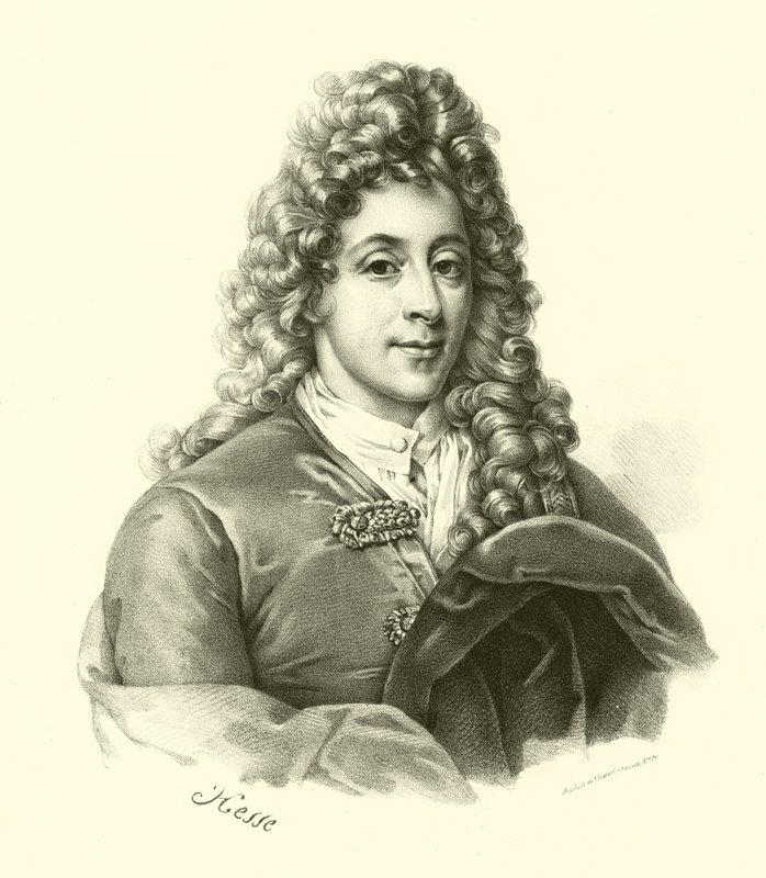 Godfried Schalcken, eller Gottfried Schalken, porträtt av French School