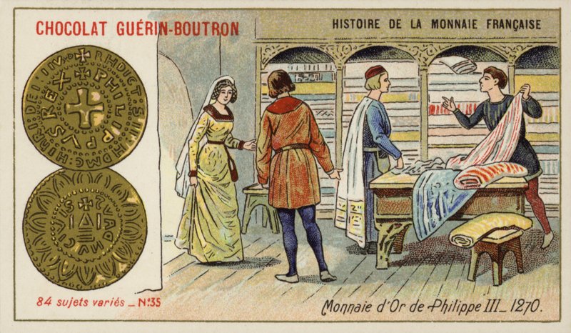Guldmynt av Filip III av French School