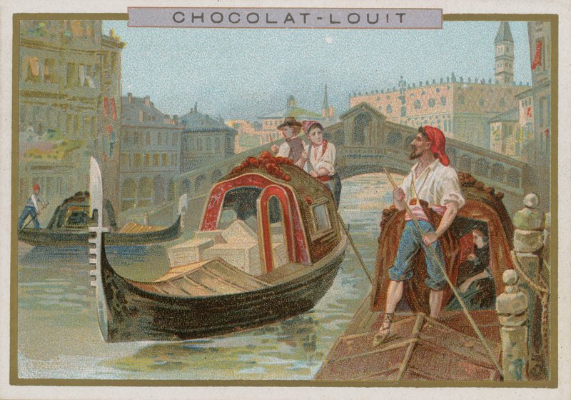 Gondol, Venedig av French School