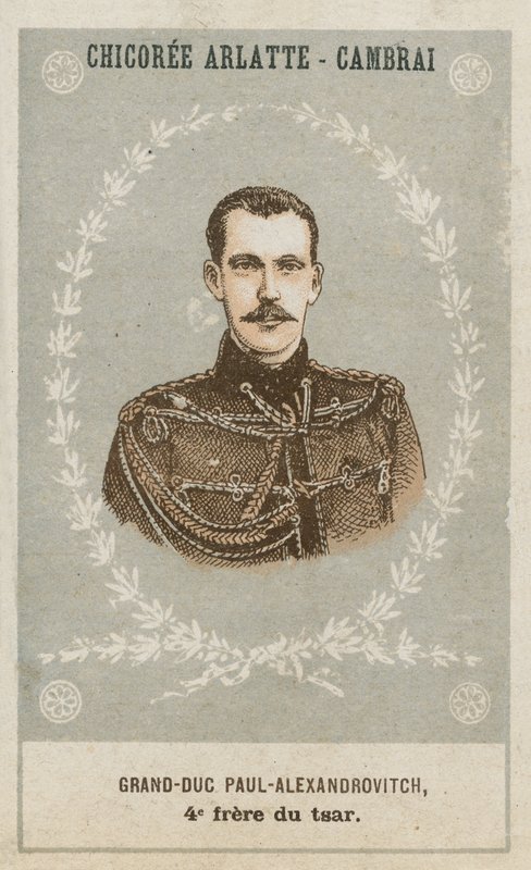 Storhertig Paul-Alexandrovitch, tsarens fjärde bror av French School