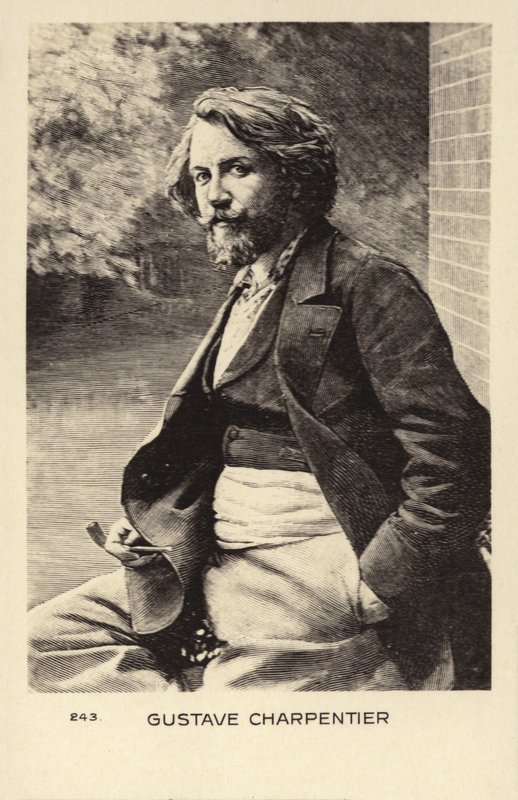 Gustave Charpentier, fransk kompositör (1860-1956) av French School