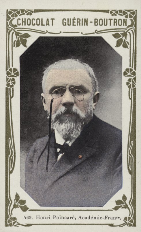Henri Poincare, Academie-Francaise (färgad bild) av French School
