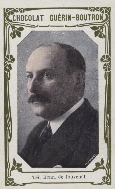 Henri de Jouvenel (färgad bild) av French School