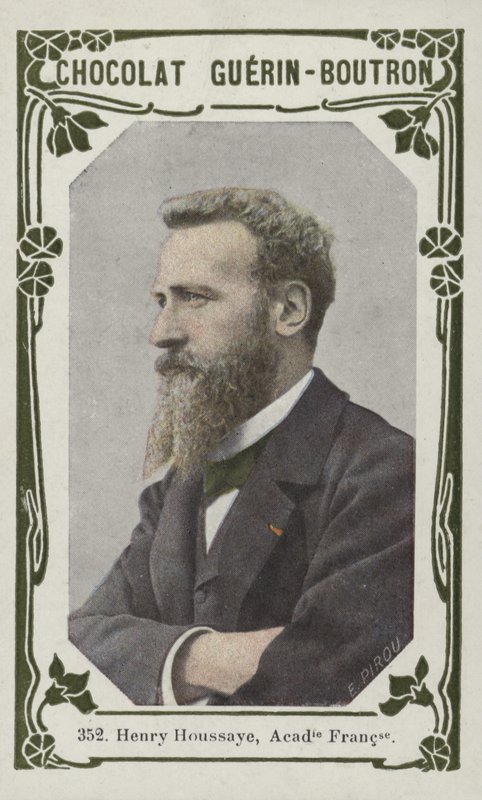 Henry Houssaye, Academie Francaise (färgad bild) av French School