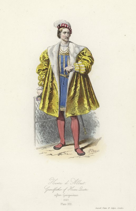 Henrik II av Navarra, farfar till Henrik IV av Frankrike av French School