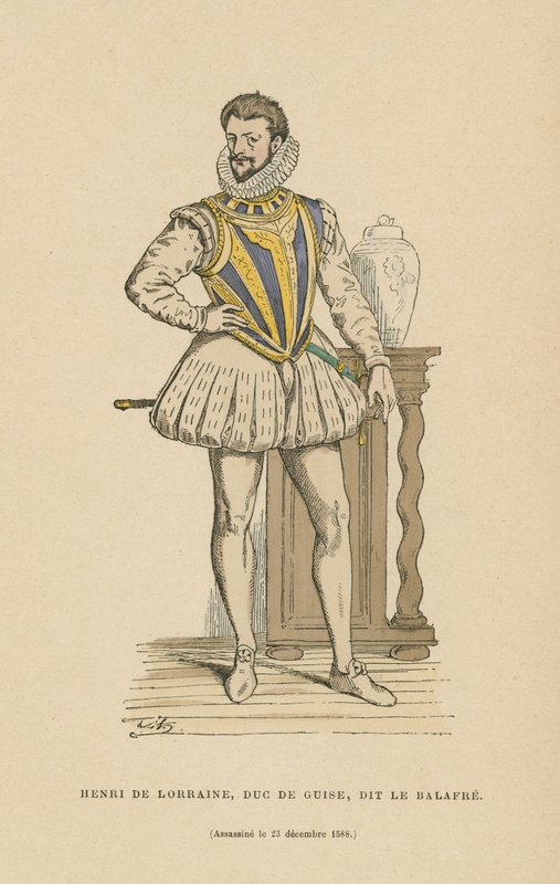 Henrik I, hertig av Guise av French School