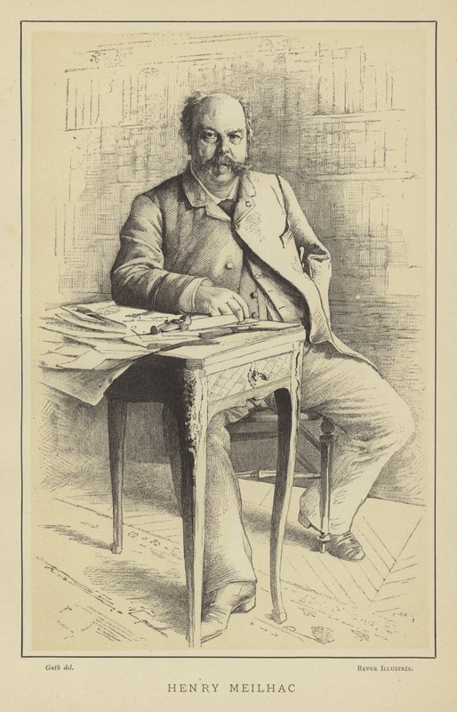 Henry Meilhac, fransk dramatiker och librettist av French School