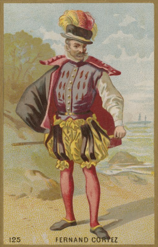 Hernan Cortes, spansk erövrare av French School