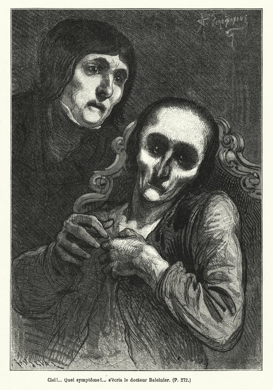 Illustration för Le Juif Errant (gravyr) av French School