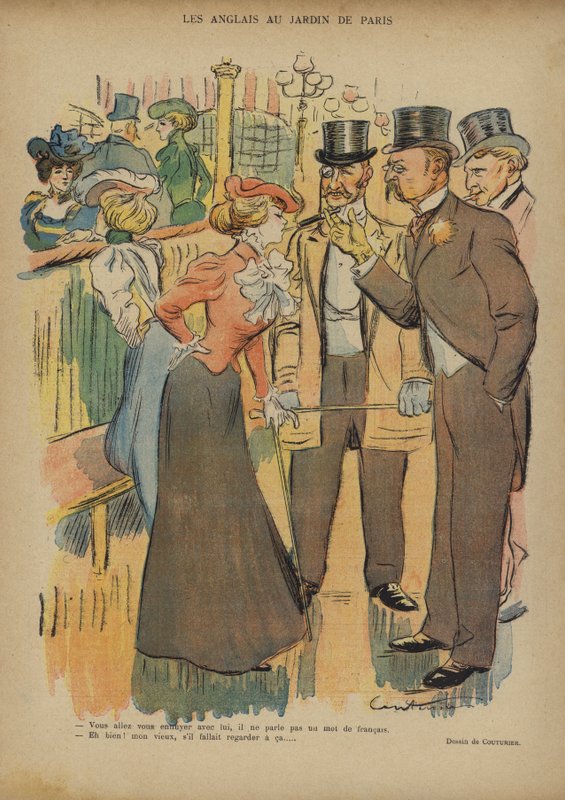 Illustration för Le Rire av French School