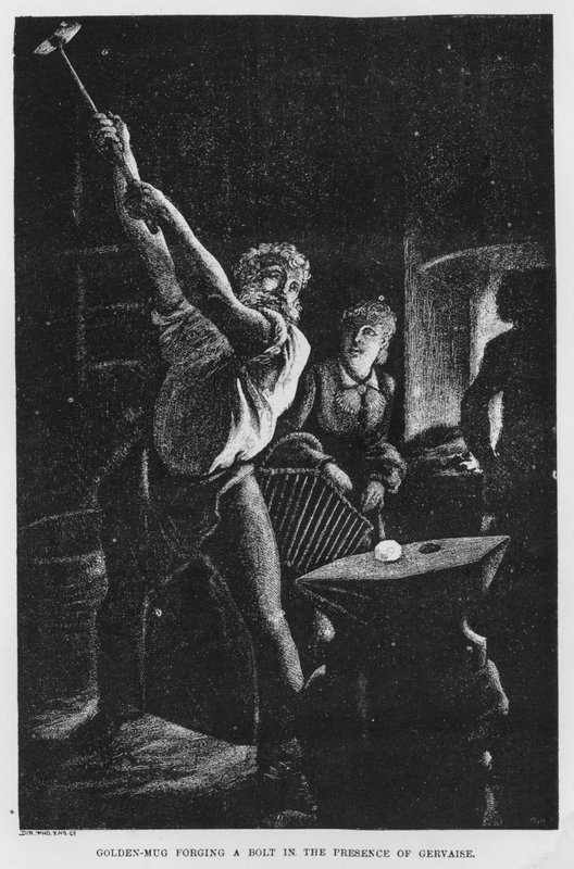 Illustration till The Assommoir, A Realistic Novel, av Emile Zola (gravyr) av French School