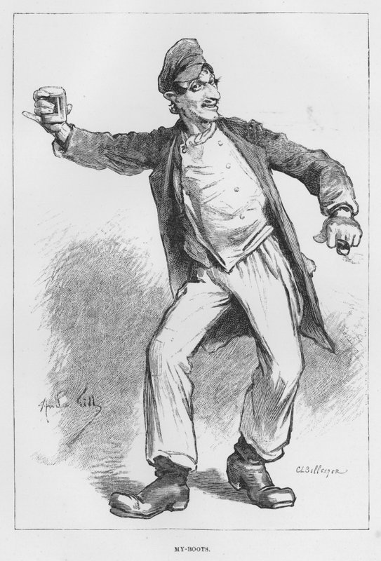 Illustration till The Assommoir, A Realistic Novel, av Emile Zola (gravyr) av French School