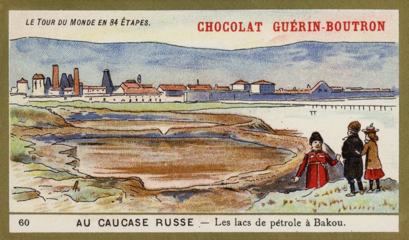 I det ryska Kaukasus - Bakus oljesjöar av French School
