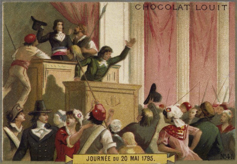 Upproret den 20 maj 1795, franska revolutionen av French School