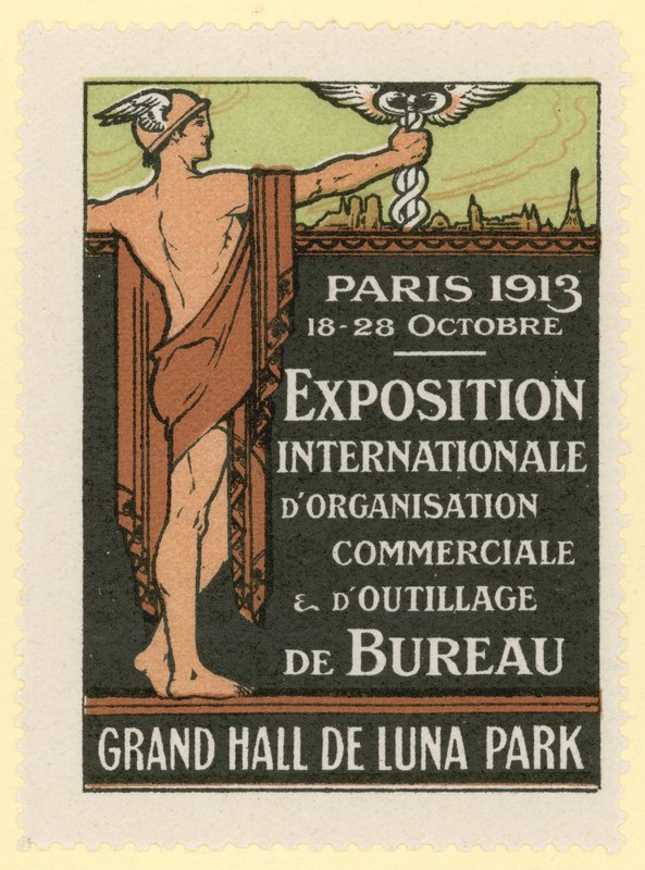 Internationell utställning av kommersiell organisation och kontorsutrustning, Paris av French School