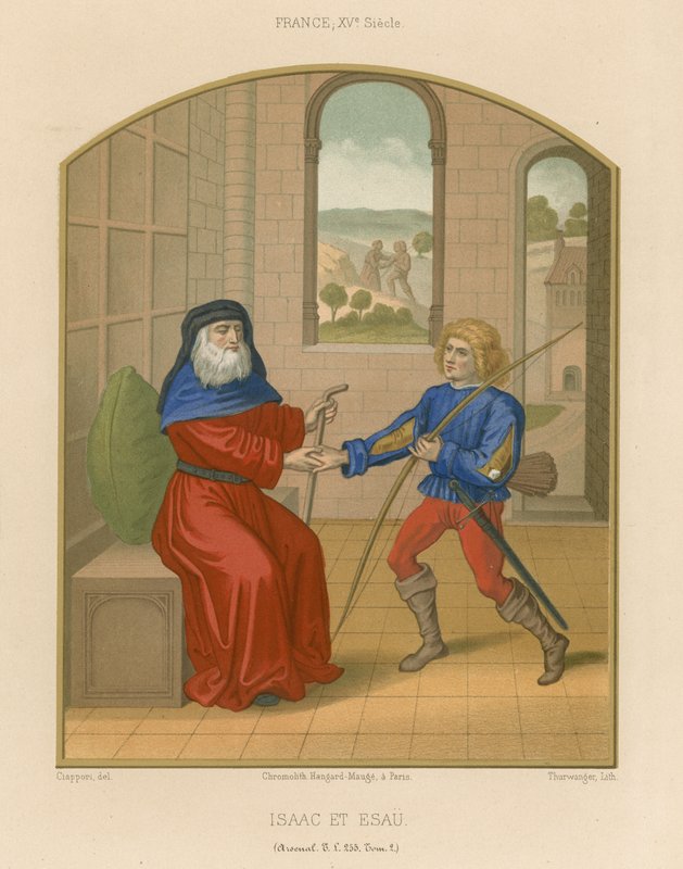Isak och Esau av French School