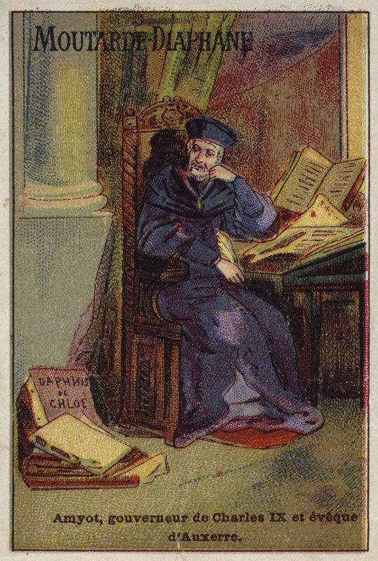 Jacques Amyot, fransk renässansförfattare och översättare och biskop av Auxerre av French School