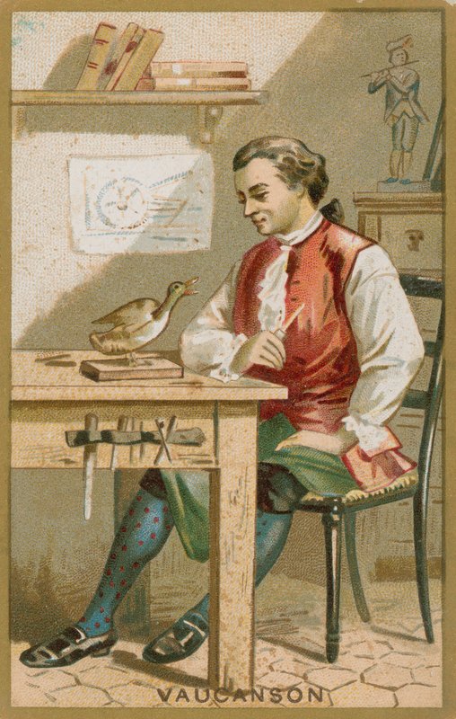 Jacques av Vaucanson av French School