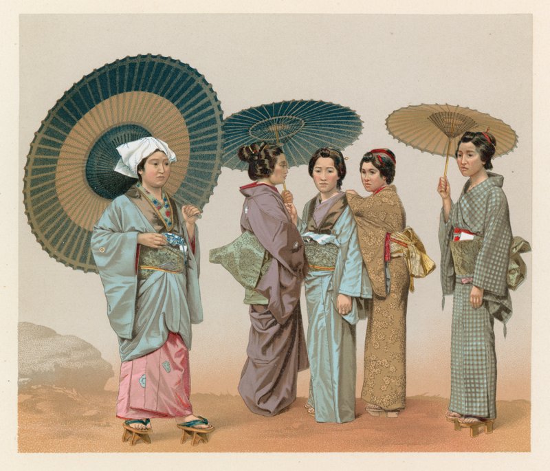 Japan Kostym av French School