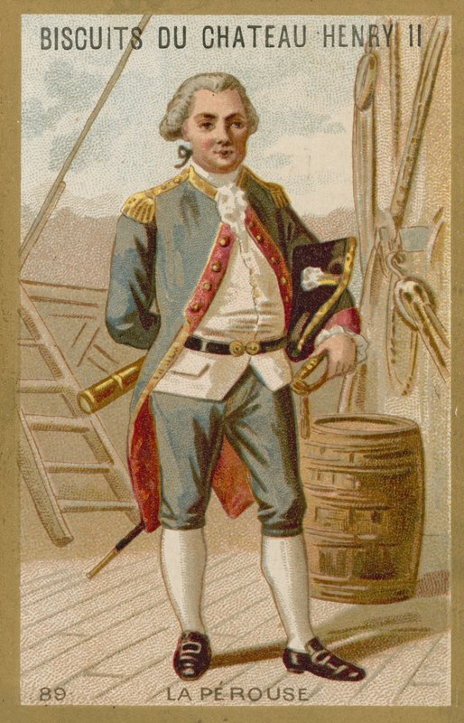 Jean-Francois de la Perouse, fransk sjöofficer och upptäcktsresande av French School