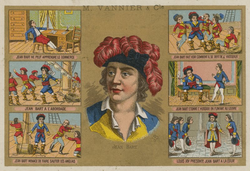Jean Bart, fransk sjöchef och kapare av French School