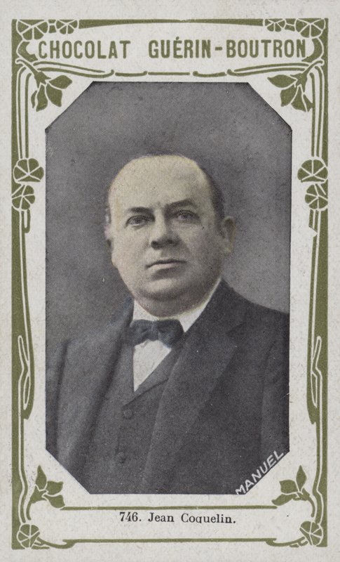 Jean Coquelin (färgad bild) av French School